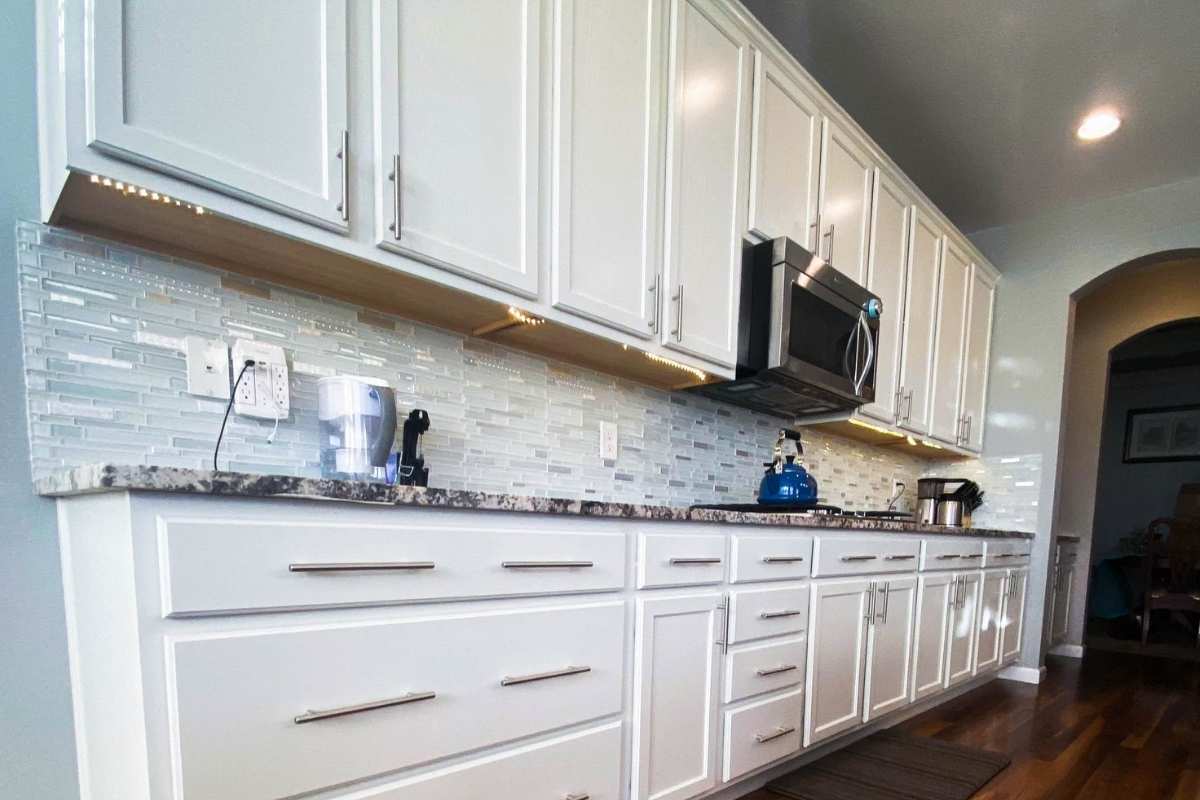 photo of kitchen cabinets painted by kind homes