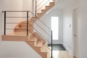 photo of a nice interior staircase