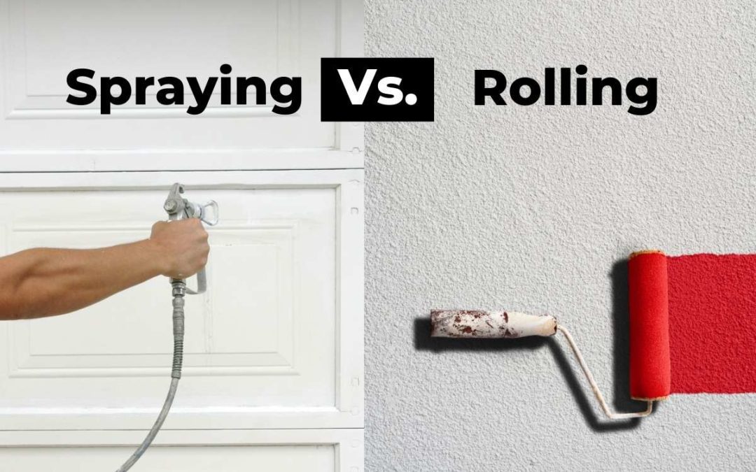 Is Spraying or Rolling Your Exterior Better?